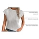 thumbnail image 4 of Blusa de Mujer PRETTYGARDEN con Manga Corta de Capucha Texturizada XXL, 4 of 9