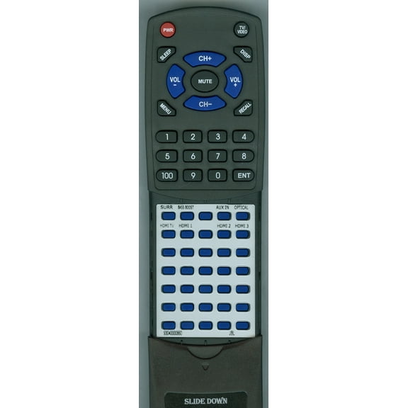 Replacement Remote for JBL 93040000860, CINEMA SB400, CINEMASB400