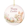 thumbnail image 2 of Adorno de Conejito de Pascua, Cesta de Pascua, Decoración de Conejito, Adorno de Conejito de Primavera, Adorno para Árbol de Pascua, Bonito Regalo de Pascua de 8 Cm, 2 of 5