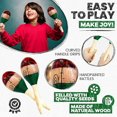 thumbnail image 4 of YOPTOP Maracas en Bois pour Adultes et Enfants - Instrument de Percussion Professionnel pour le Rythme de Salsa et les Fêtes, 4 of 6