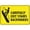 Warning Sign 4, variant on Slow Cat Metal Warning Sign 8"x12" - Funny Private Property OSHA Notice - For Outdoor Yard Fence Street Workplace