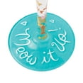 thumbnail image 3 of Lolita Meow it Up Hand Painted Wine Glass 15oz, 3 of 3