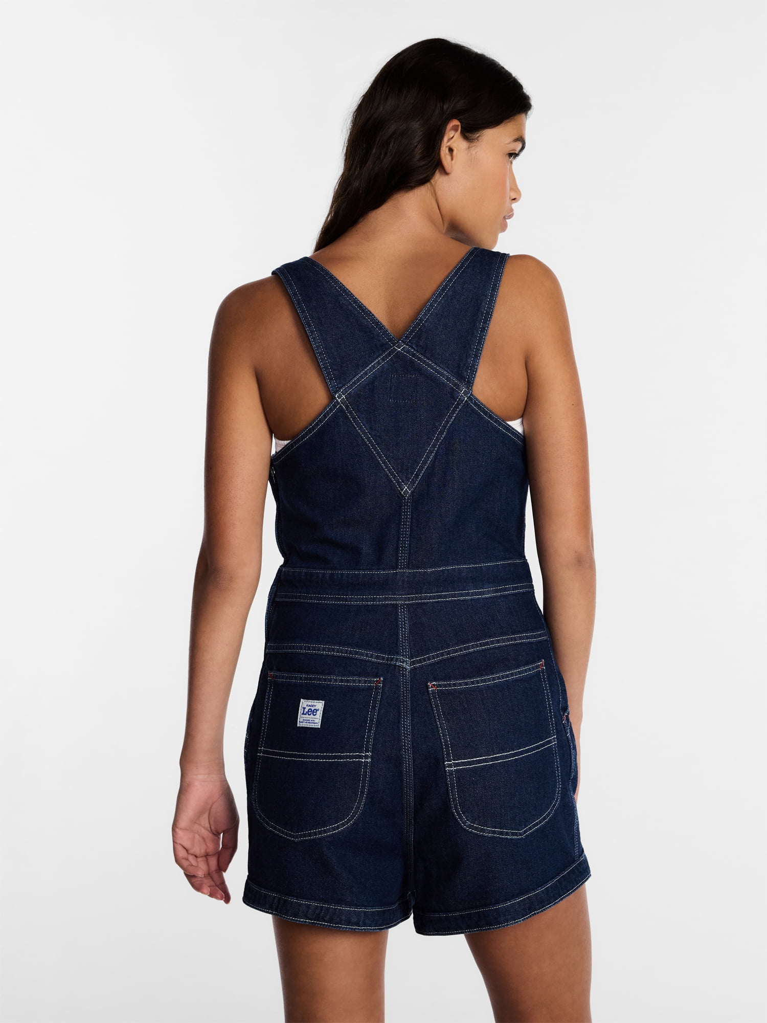 Kacey Lee Women's Fitted Shortalls, Sizes S-XXL