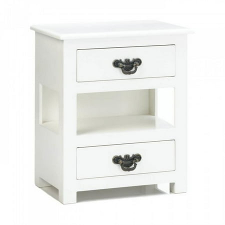 Draper Tabletop - Mini Tabletop Two Drawer Table