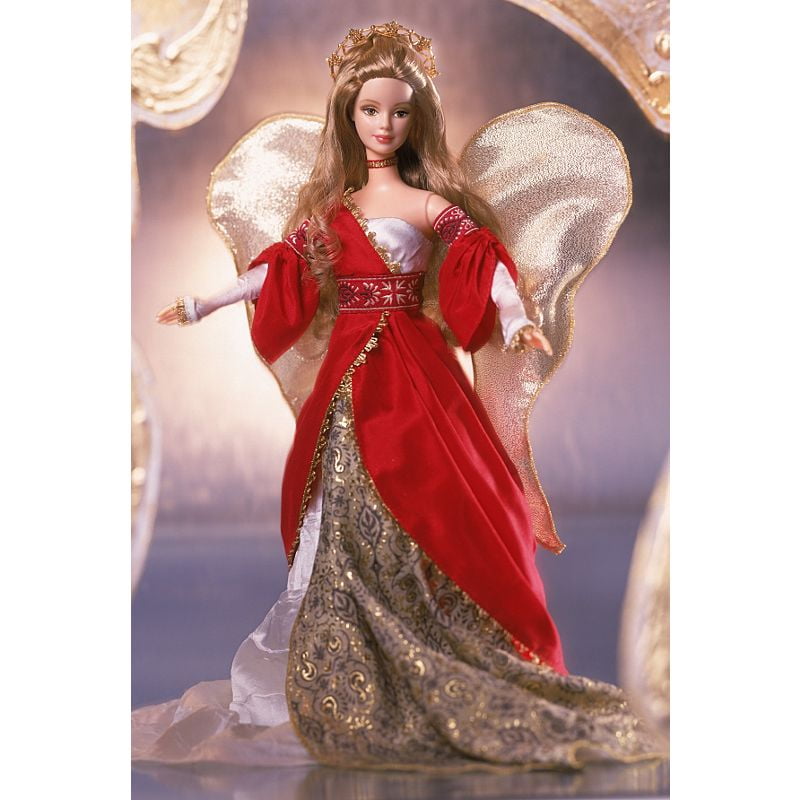 Holiday Angel Barbie Doll Second in the Series Collector Edition 2001 Mattel