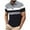 Black, variant on ZCFZJW Men's Golf T-Shirts Fashion Color Block Striped Short Sleeve Lapel Athletic Tees Shirt Lightweight Summer Sport Casual Workout Tshirt Tops Red L