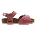 thumbnail image 2 of Birkenstock Rio Birko-Flor Narrow Girls Shoes Size 8, Color: Cosmic Sparkle Old Rose, 2 of 5