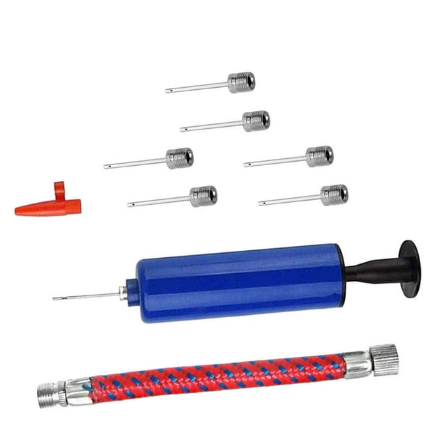Outil de Gonflage Flexible Kit d'Aiguilles de Gonflage Multi-Usage Pompes à Main Robustes pour Ballon de Football Volleyball Type 1