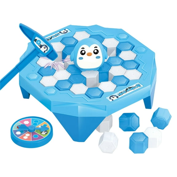 Yokua Tabletop Puzzle Game Rescues Penguins Knocking Ice Game Funny Desktop Game