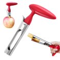 thumbnail image 5 of Opvise Stainless Steel Fruit Corer Tool with Jagged Blades - Multi-Functional Kitchen Tool for Effortless Pear, Apple, Vegetable Core Removal - Dishwasher Safe, Durable Design, 5 of 8