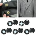 thumbnail image 3 of 10 pares de botones magnéticos duraderos de 20 mm, broches de , pantalones de de acolchado de aleación, cierre de chaqueta para Negro perfecl Cierres de botón Broches, 3 of 8