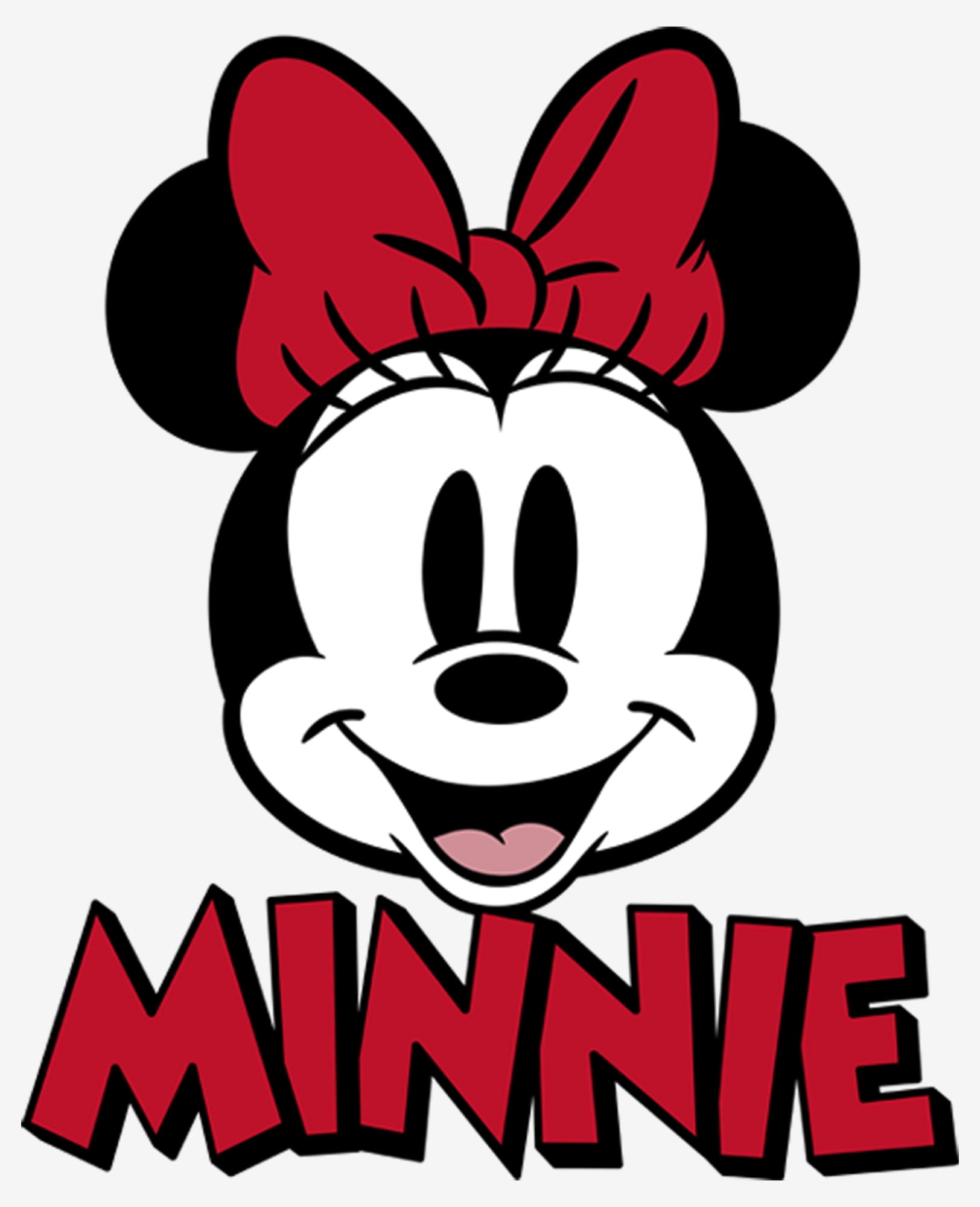 Disney Women's Mickey & Friends Retro Minnie Mouse Graphic Tee,