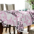 thumbnail image 3 of GZHJMY Eiffel Tower Tablecloth, Rectangle Waterproof Washable Polyester Table Cover for Picnic Dinner Holiday Party Decor, 54 x 54 Inch, 3 of 7