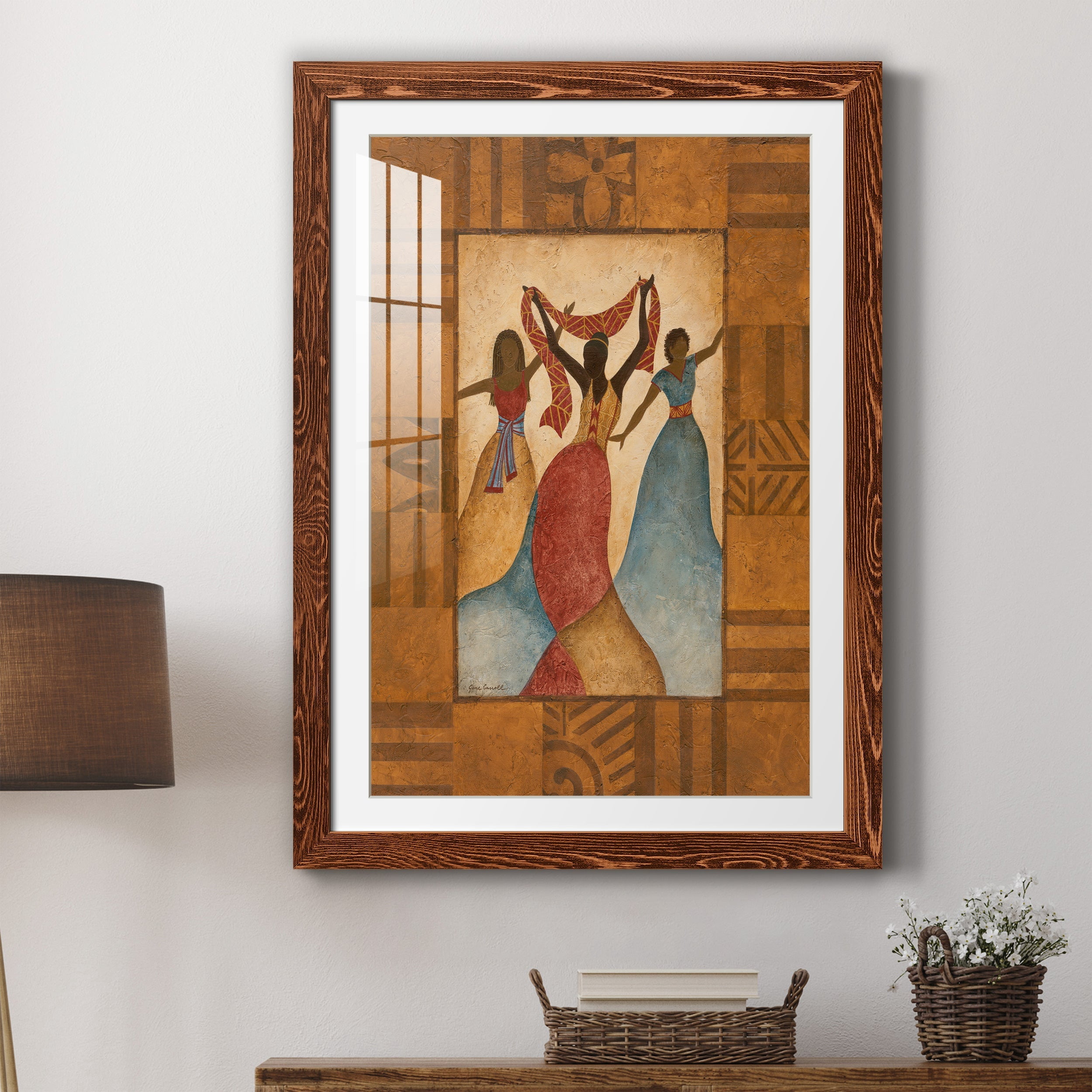 Rhythm - Premium Framed Print - Distressed Barnwood Frame - Ready to Hang