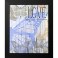 thumbnail image 2 of Meneely, Dan 15x18 Black Modern Framed Museum Art Print Titled - Butterfly Garden Love, 2 of 5