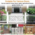 thumbnail image 5 of 14 inch Spring Closer Adjustable Door Closer Outdoor Carbon Steel Spring Closer Screw Garden Door Closer for Household Gates Yard Fence, Bla, 5 of 5