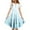 Light Blue, variant on Girls Summer Dress,Gradient Casual Comfort 6-15 Years Dresses For Teen Girls,14-15 Years