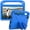 Blue, variant on Case for Lenovo Tab M8 TB-8505F/8505X, Slim Kids-Friendly Lightweight EVA Rubber Convertible Handle Stand Shockproof Protective Cover