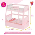 thumbnail image 5 of Pink Bunk Beds Accessory Set for 18" Dolls, 5 of 7