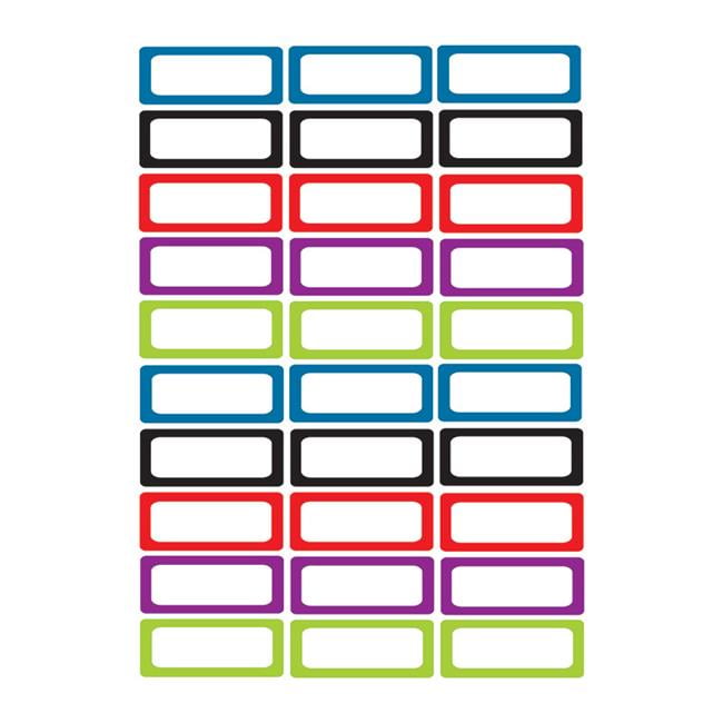 Dry erase labels small