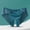 🔥 Blue, variant on Plus-Size Low-Rise Seamless Ice-Silk Thong Panty Soft Breathable Nylon Fabric No-Show Design Stretch Waist Cotton Lined Crotch Comfort Underwear Sexy Lace Accent Everyday Wear