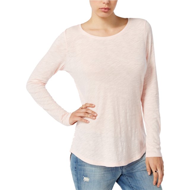 Camiseta básica maison Jules para mujer rosa pequeña