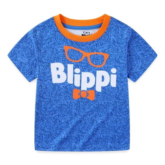Blippi Original Short Sleeve T-Shirt (Boys), Sizes 2T-8