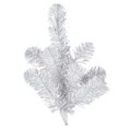 thumbnail image 2 of Vickerman A805720 2 ft. x 16 in. Crystal White Tree 99 Tips, 2 of 4