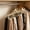 Beige, variant on Qonioi 18 Hook Multi-Functional Hanger, Camisole Lingerie Organizer for Household Storage, Space Saving Closet Hanger for Hats Pants Underwear