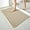 Pale Beige, variant on Waffle Runner Rug Bathroom, Long Boho Bathroom Rugs Non Slip Washable Super Absorbent Quick Dry Farmhouse Bath Mat, 72"x24" Khaki