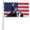 thumbnail image 4 of Trump Al Aire Libre Estadounidense Patio A La Decoloración 90x150cm, 4 of 9