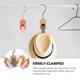 thumbnail image 3 of RUNROTOO 5Pcs Wooden Cloth Clips for Drying Socks Towels Scarves and Baby Clothes Multi Function Laundry Hooks Clip, 3 of 6