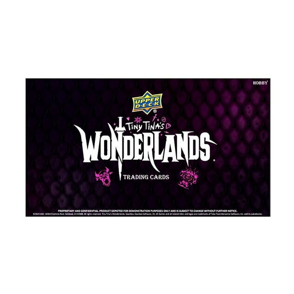2025 Upper Deck Tiny Tina's Wonderlands Hobby Box - ( Trading Cards)
