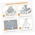 thumbnail image 5 of EcoNesxp 8 Pack Flat Profile Premium Adjustable Heavy Duty Outdoor Bungee Ropes for Securing Cargo, 5 of 5