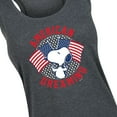 thumbnail image 3 of Peanuts - American Dreaming - Women's Racerback Tank, 3 of 6