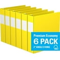 thumbnail image 1 of Davis Group, Premium Economy, D Ring, Binder, 6 Pack, 2", 1 of 2