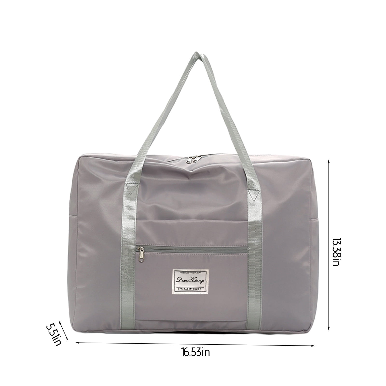Cadorn Durable Nylon Large Travel Bag Spacious Lightweight with Inner Compartment for Work Beach Camping Hiking and Weekend Getaways