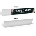 thumbnail image 2 of Printtoo Personalized Desk Name Plate Pretty Floral Custom Acrylic Office Desk Name Plate Accessory 2x8 Inches, 2 of 5