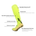 thumbnail image 3 of Athletic Sock Non-Slip Sport Sock for Kids Long Compression Knee Length Colorful Socks with Grips, 3 of 5