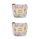 thumbnail image 2 of Jumpingount Mini estuches florales de lona para monedas, bolsos para llaves, monedero para cambiar tarjetas, carteras con cremallera Type3 NO3, 2 of 6