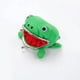 thumbnail image 2 of Monedero lindo de la rana de la felpa verde, carteras de la moneda de la rana, bolsa del dinero de la rana con la cremallera para el titular de la tarjeta de crédito de la llave del auricular regalo, 2 of 5