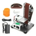 thumbnail image 1 of Multifunctional Desktop Vertical Miniature Mini Electric Belt Machine DIY Polishing Machine Fixed Angle Grinder ,Wide Use, 1 of 5