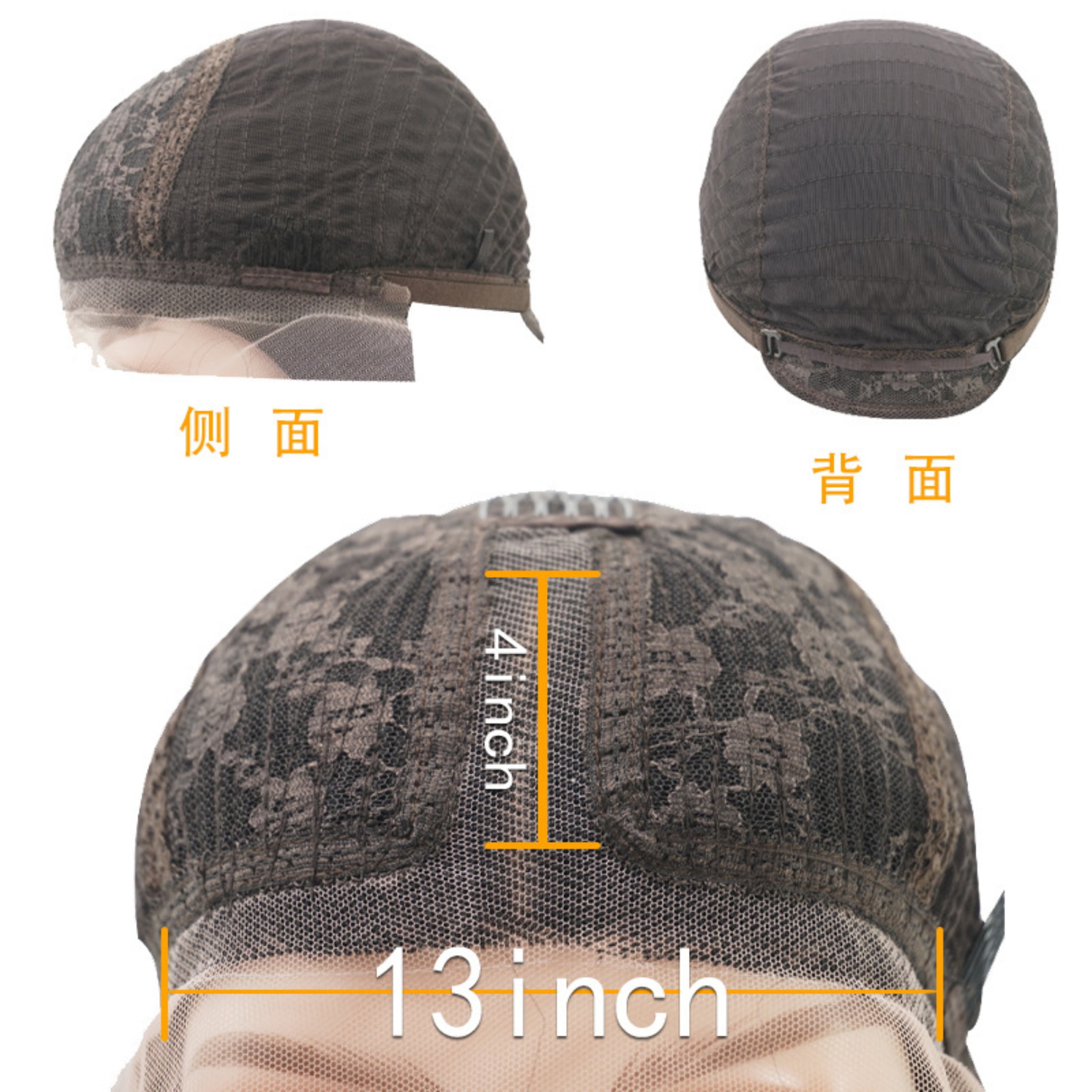 Deep Wave Lace Front Wig, Human Hair, 180 Density, HD Full Lace Front Wig, Curly Human Hair Wig with Baby Hair for Women