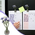 thumbnail image 7 of Mini Glass Wall Hanging Vase with Artificial Purple Flowers, Magnetic Fridge or Wall Decor for Bathroom, Kitchen, Bedroom and Small Spaces, 7 of 7