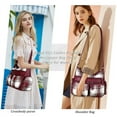 thumbnail image 5 of Angel Kiss Women's Crossbody Bag Multi Pocket Bag and Adjustable Shoulder Strap Soft Bag, 5 of 5