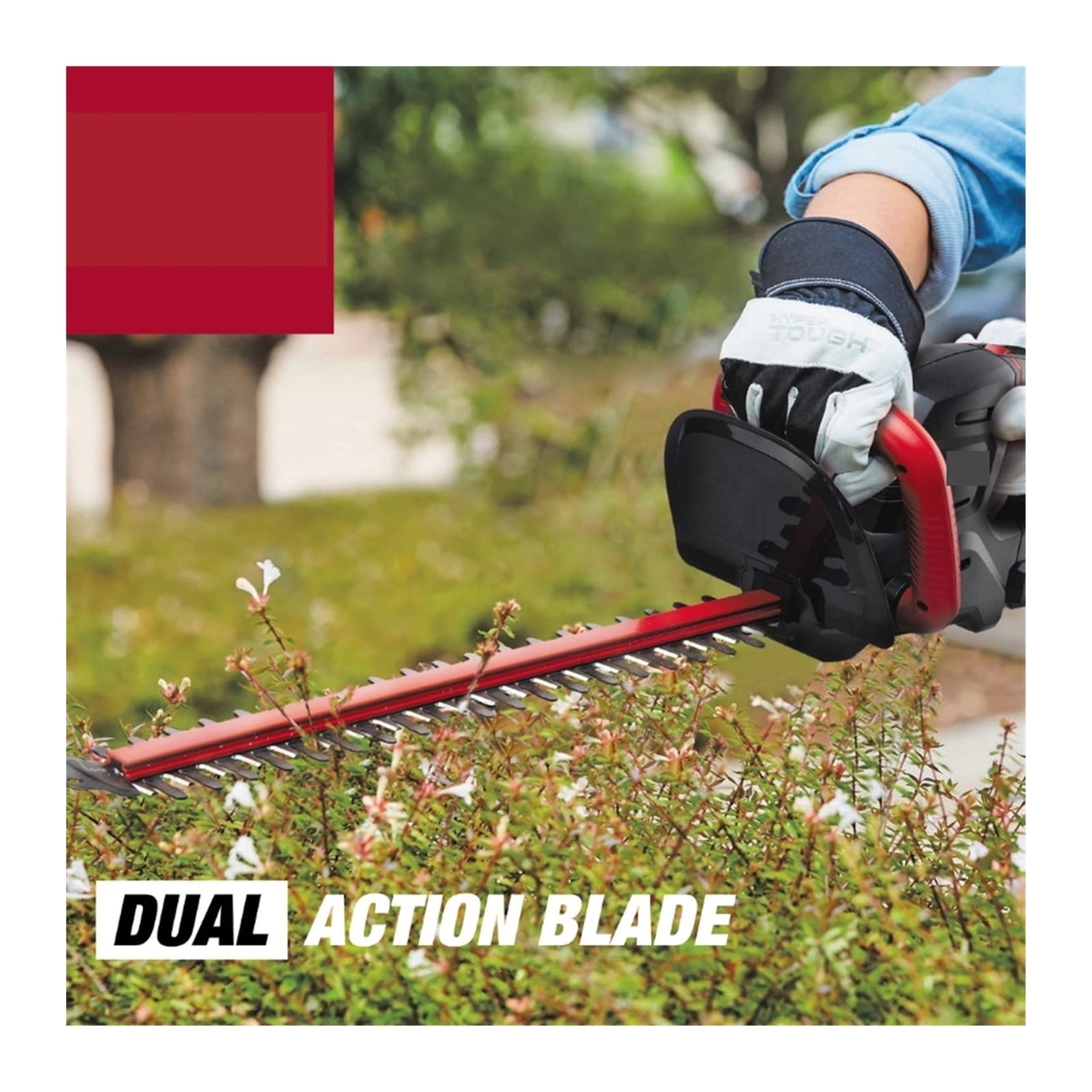 20V Max 22-inch Cordless Battery Powered Hedge Trimmer ,2 IN 1 Trimmer & Edger