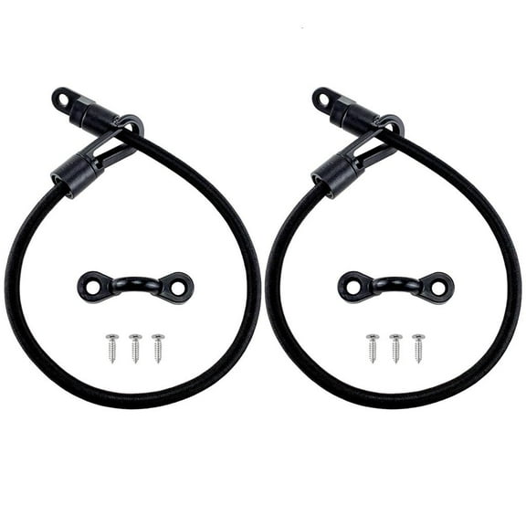 2 Sets Rod Strap Holder Deck Mount Connector Mount Rod Strap Rod Hold Down Strap for Bass Boat Kayak Boat Fishing