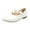 White, variant on Otqutp Children Lightweight Shoes Children Shoes Flat Shoes Shoes with Sequins Bowknot Girls Dancing Shoes Princess Shoes