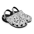 thumbnail image 2 of Dental Theme Black Sole Clog Shoes, 2 of 6