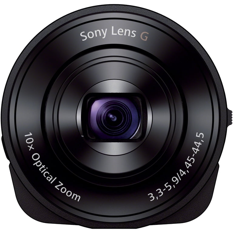 SONY DSC-QX10 デジタルカメラ　ブラック Sony DSC-QX10 Lens Style Camera - Walmart.com